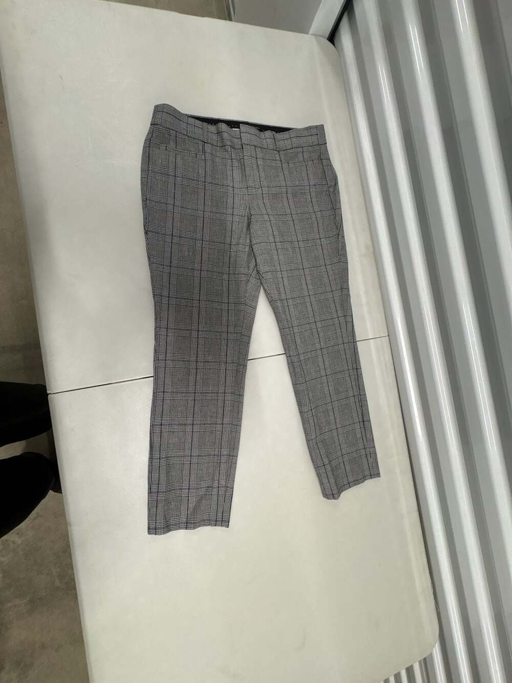 Banana Republic Sloan Women's Petite Plaid Ankle Pants Size 6P